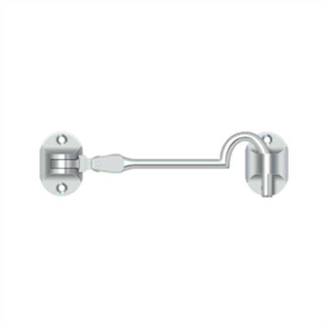 Deltana - Cabin Hooks, British Style, 4'' - Polished Chrome