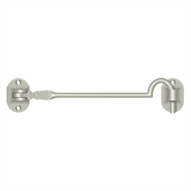 Deltana - Cabin Hooks, British Style, 6'' - Brushed Nickel