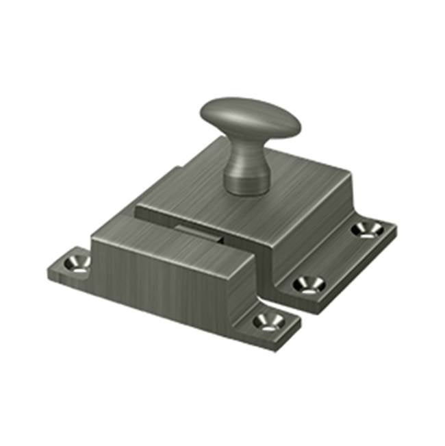 Deltana - Cabinet Lock, 1-5/8'' x 2-1/4'' - Antique Nickel