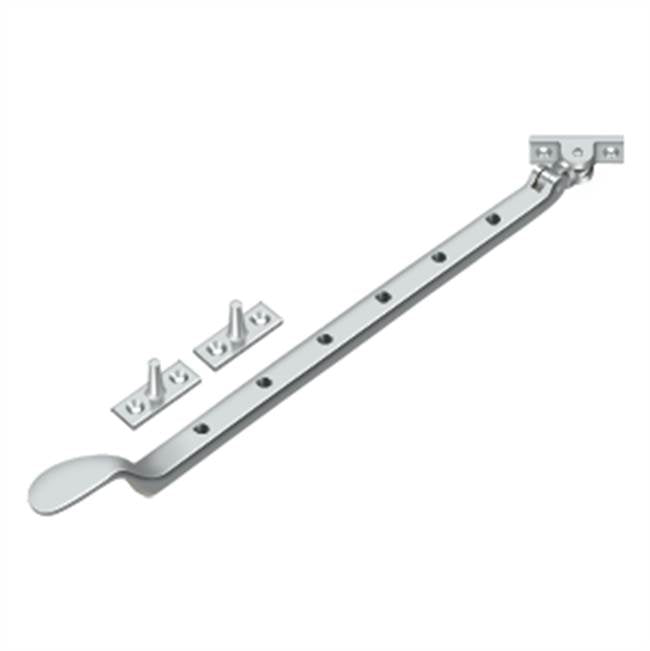 Deltana - 13'' Colonial Casement Stay Adjuster - Polished Chrome