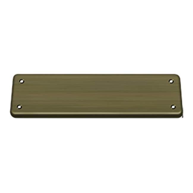 Deltana - Cover Plate S.B. for DASH95 - Antique Brass