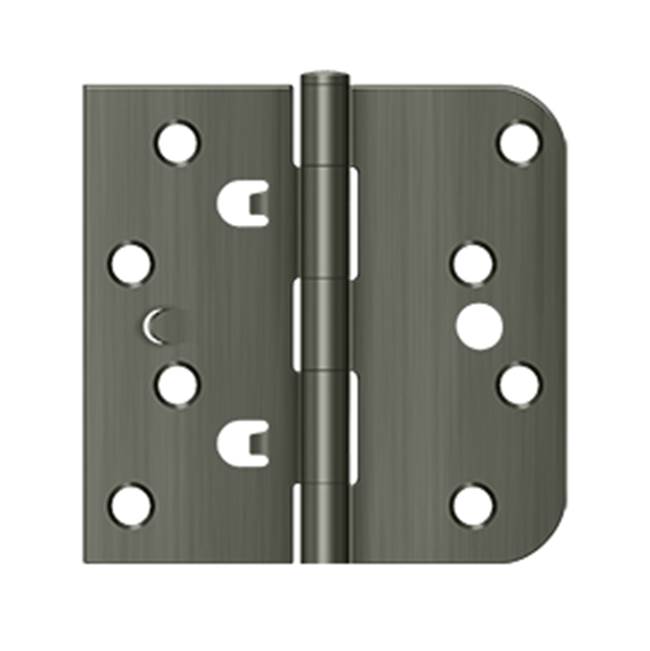 Deltana - 4'' x 4'' x 5/8'' x SQ Hinge - Antique Nickel