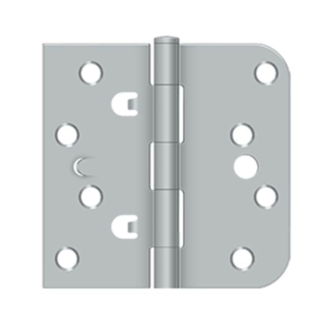 Deltana - 4'' x 4'' x 5/8'' x SQ Hinge - Brushed Chrome