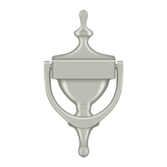 Deltana - Door Knocker, Victorian - Brushed Nickel