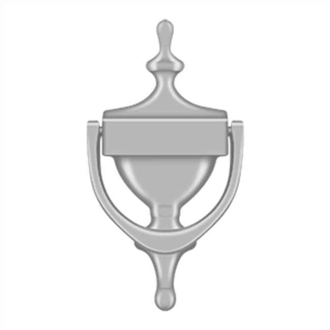 Deltana - Door Knocker, Victorian - Brushed Chrome