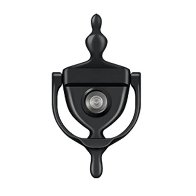 Deltana - Door Knocker-Viewer - Paint Black