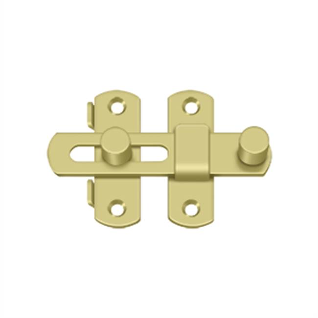 Deltana - Drop Latch 3-1/2'' - Polished Brass