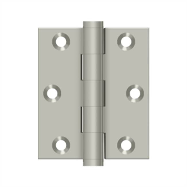 Deltana - 3'' x 2-1/2'' Screen Door Hinge - Brushed Nickel