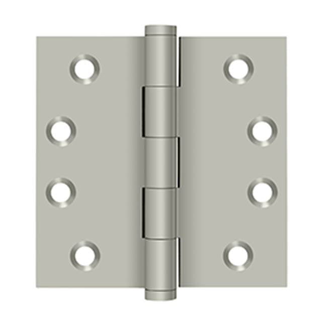 Deltana - 4'' x 4'' Square Hinges - Brushed Nickel