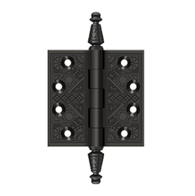 Deltana - 3-1/2'' x 3-1/2'' Square Hinges - Oil-rubbed Bronze