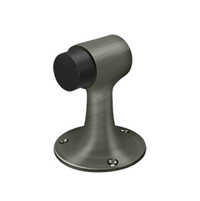 Deltana - Floor Mount, Bumper, HD, Solid Brass - Antique Nickel