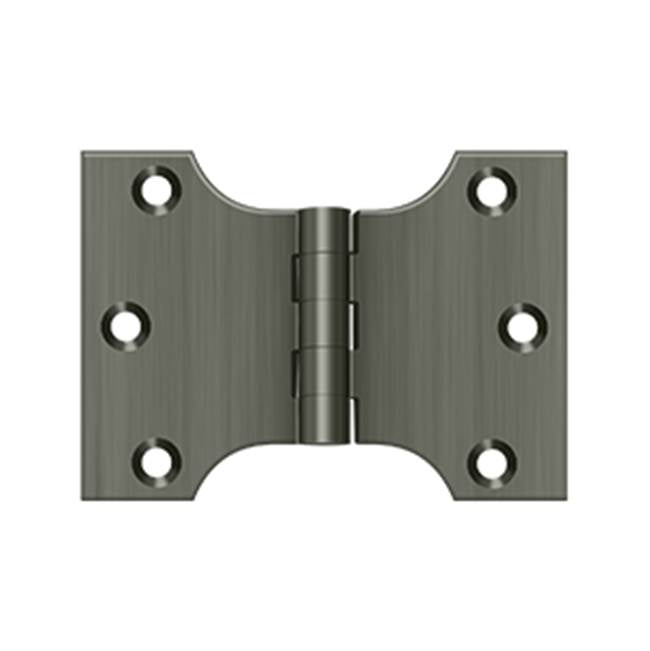 Deltana - 3'' x 4'' Hinge - Antique Nickel