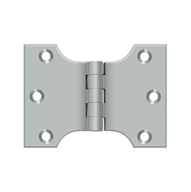 Deltana - 3'' x 4'' Hinge - Brushed Chrome