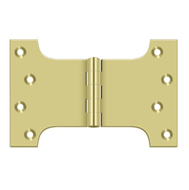 Deltana - 4'' x 6'' Hinge - Polished Brass