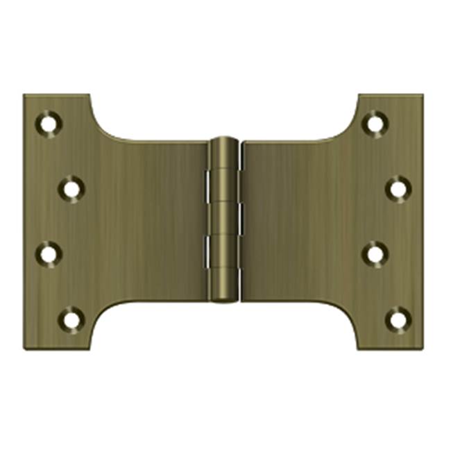 Deltana - 4'' x 6'' Hinge - Antique Brass