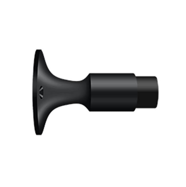 Deltana - 3-5/8'' Wall Mount Bumper - Paint Black
