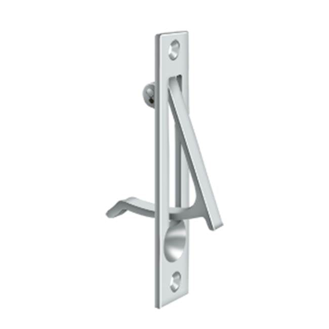 Deltana - Edge Pull, 4'' x 3/4'' - Polished Chrome