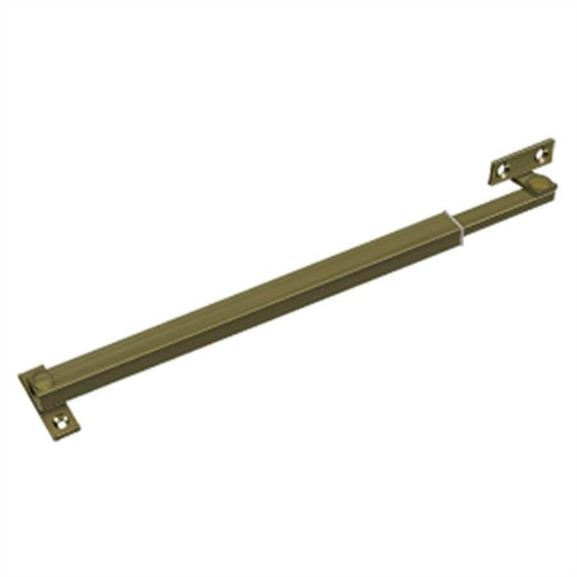 Deltana - 12'' Friction Casement Adjuster - Antique Brass