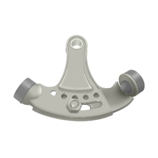Deltana - Hinge Pin Stop, Hinge Mounted, Adjustable - Brushed Nickel