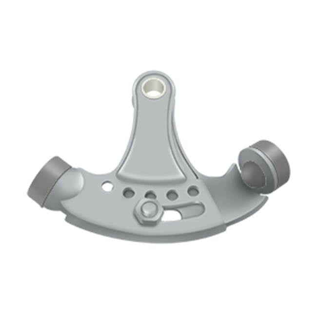 Deltana - Hinge Pin Stop, Hinge Mounted, Adjustable - Brushed Chrome