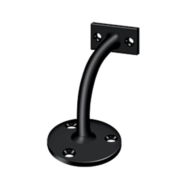 Deltana - Handrail Brackets, 3-1/4'' Projection Light Duty - Paint Black
