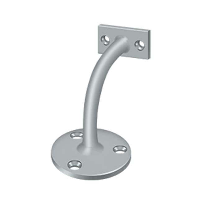 Deltana - Handrail Brackets, 3-1/4'' Projection Light Duty - Brushed Chrome