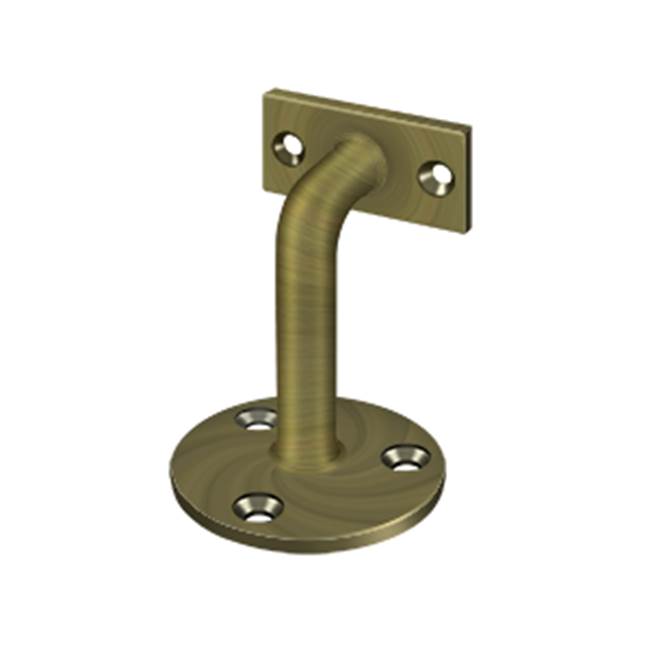 Deltana - Handrail Brackets, 3'' Projection - Antique Brass