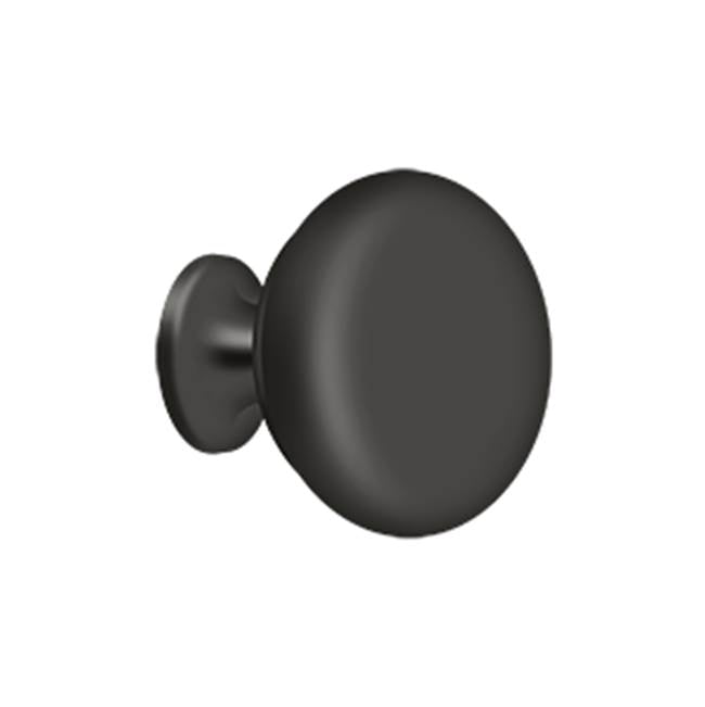 Deltana - Knob Round Solid - Oil-rubbed Bronze
