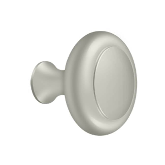 Deltana - Knob HD w/ Groove - Brushed Nickel