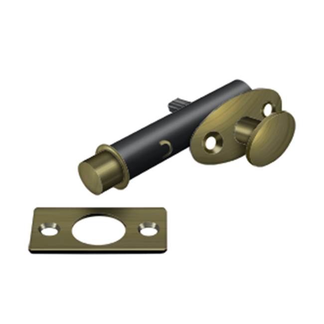 Deltana - Mortise Bolt - Antique Brass