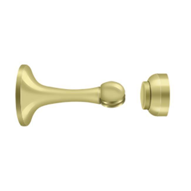 Deltana - Magnetic Door Holder 3'' - Polished Brass