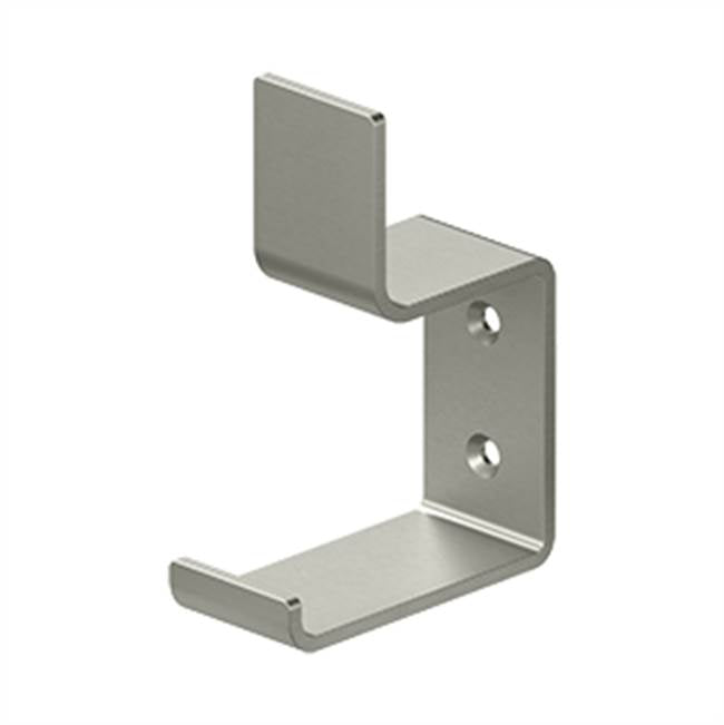 Deltana - Heavy Duty, Modern Hook, 2-5/8'' Projection - Brushed Nickel