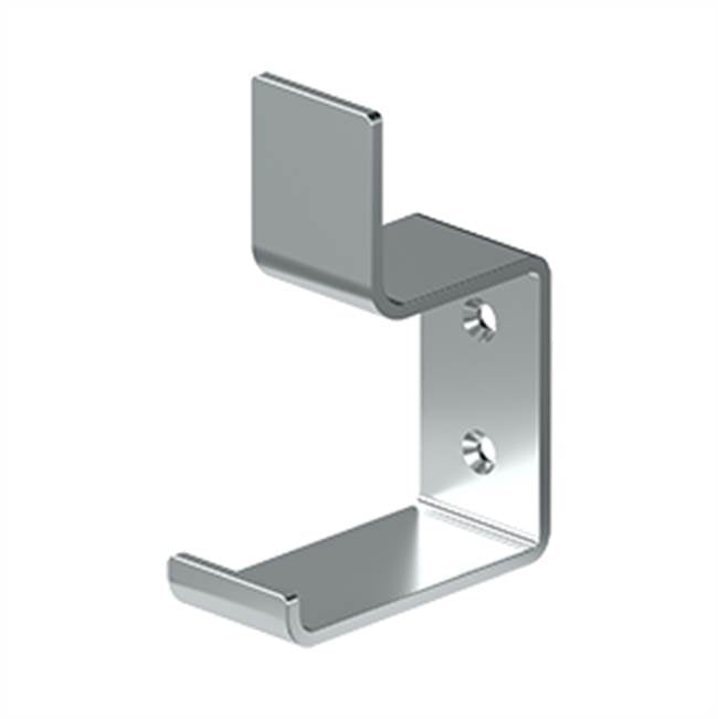 Deltana - Heavy Duty, Modern Hook, 2-5/8'' Projection - Polished Chrome