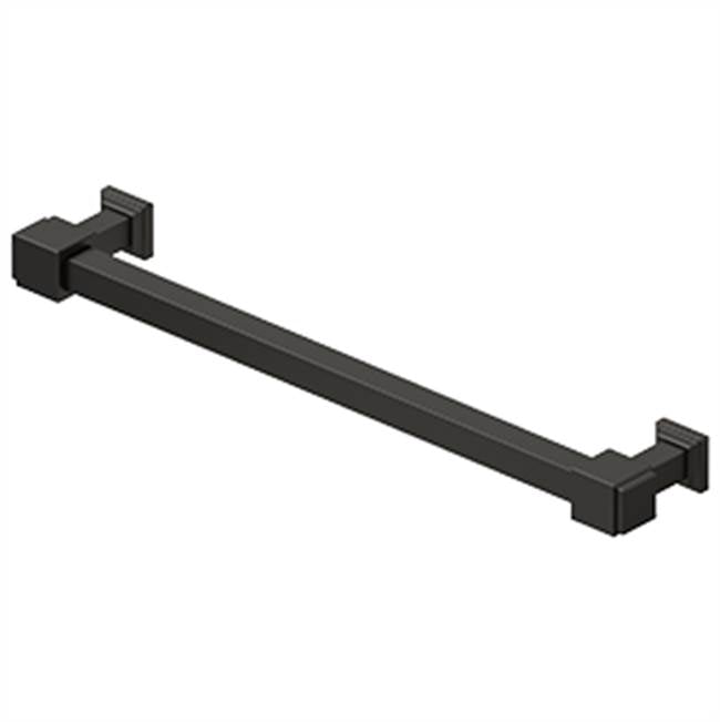 Deltana - Decorative Cabinet Pull 7'', Manhattan, Solid Brass - Oil-rubbed Bronze