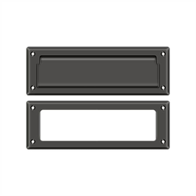 Deltana - Mail Slot 8-7/8'' with Interior Frame - Oil-rubbed Bronze