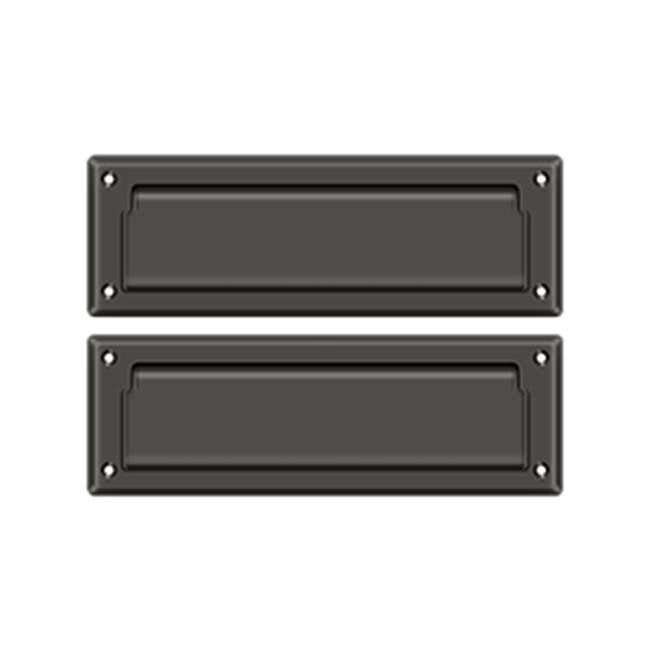 Deltana - Mail Slot 8-7/8'' with Back Plate - Oil-rubbed Bronze