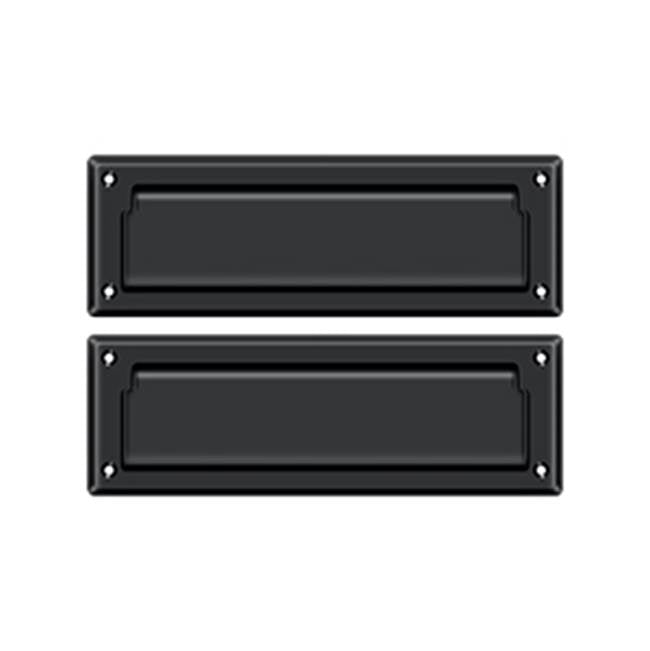 Deltana - Mail Slot 8-7/8'' with Back Plate - Paint Black