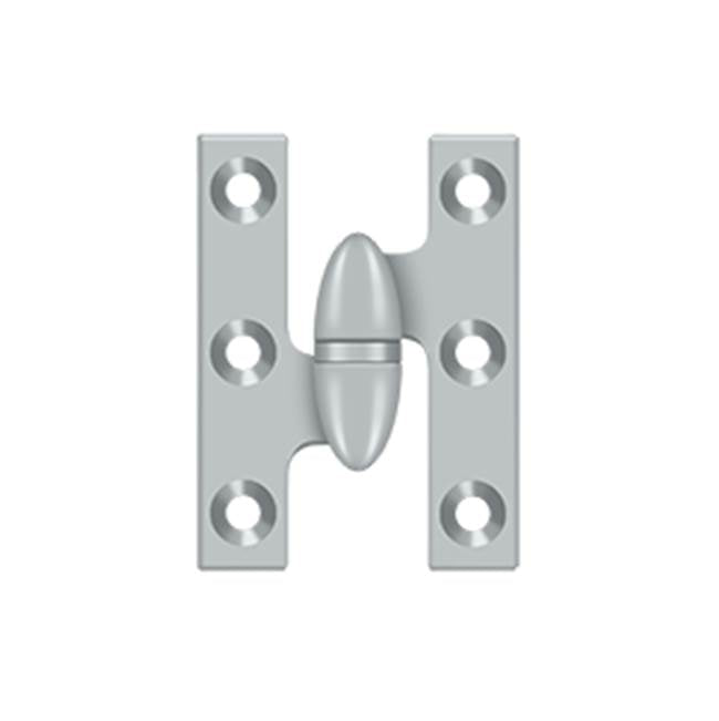 Deltana - 2'' x 1-1/2'' Hinge - Brushed Chrome