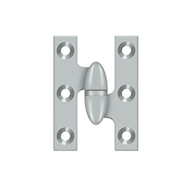 Deltana - 2'' x 1-1/2'' Hinge - Brushed Chrome
