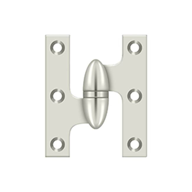 Deltana - 2-1/2'' x 2'' Hinge - Polished Nickel