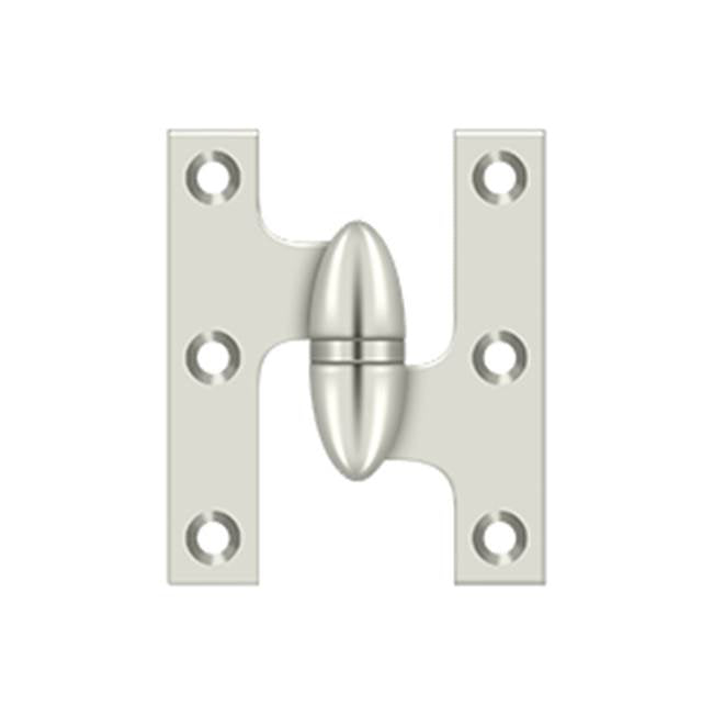 Deltana - 2-1/2'' x 2'' Hinge - Polished Nickel