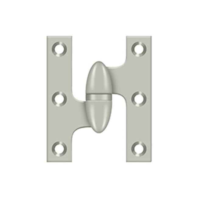 Deltana - 2-1/2'' x 2'' Hinge - Brushed Nickel