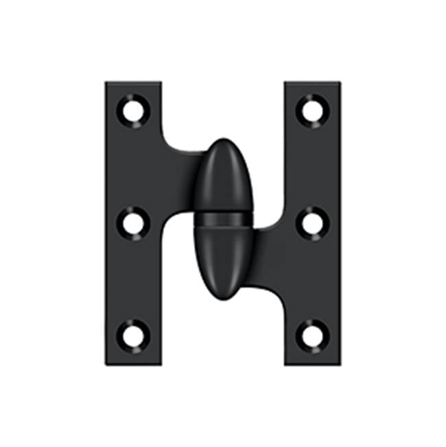 Deltana - 2-1/2'' x 2'' Hinge - Paint Black