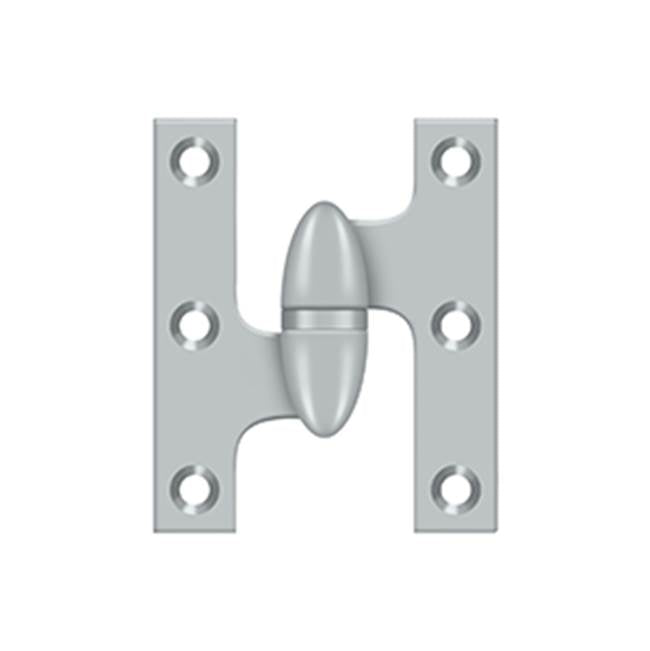 Deltana - 2-1/2'' x 2'' Hinge - Brushed Chrome