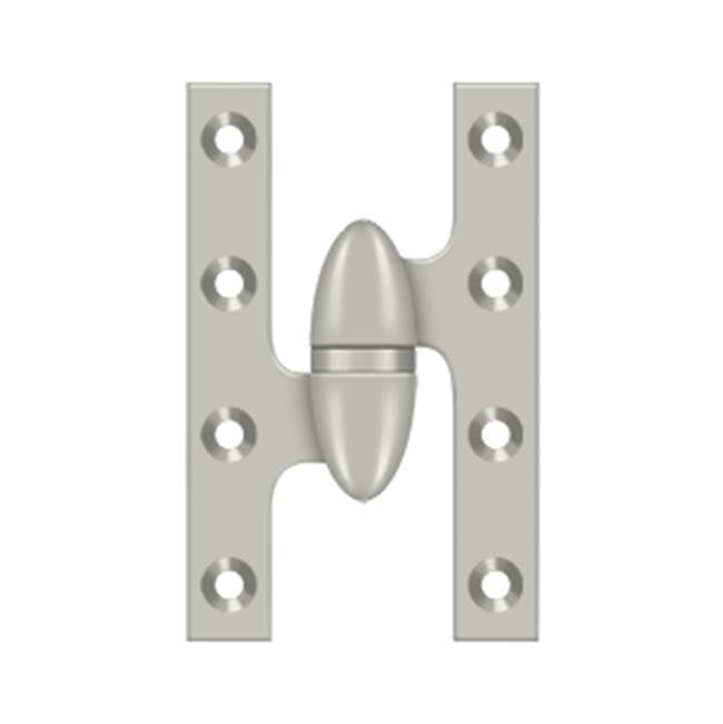 Deltana - 5'' x 3-1/4'' Hinge - Brushed Nickel