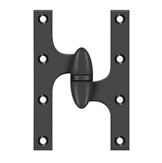 Deltana - 6'' x 4'' Hinge - Oil-rubbed Bronze