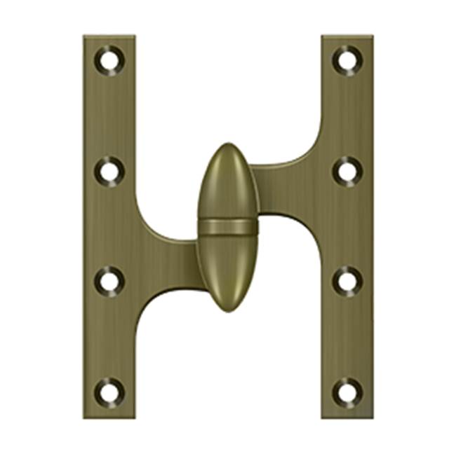 Deltana - 6'' x 4-1/2'' Hinge - Antique Brass