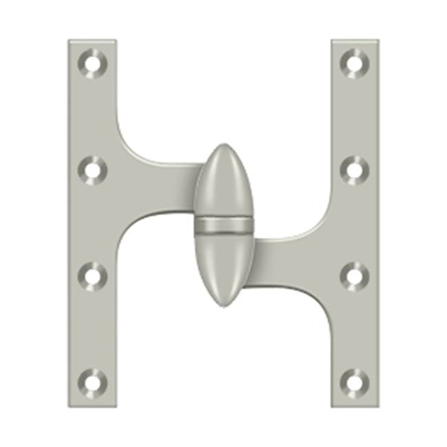 Deltana - 6'' x 5'' Hinge - Brushed Nickel