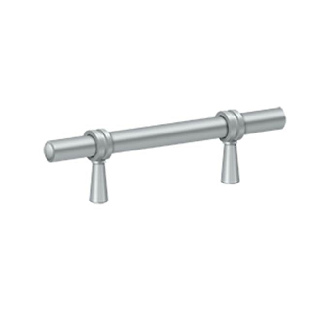 Deltana - Adjustable Pull 4-3/4'' - Brushed Chrome