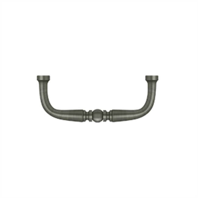 Deltana - Wire Pull, Traditional, 3'' - Antique Nickel